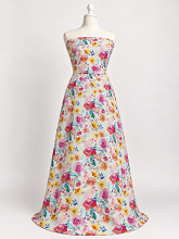 Spring Garden Italian Printed Linen